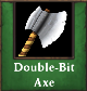double-bit axe